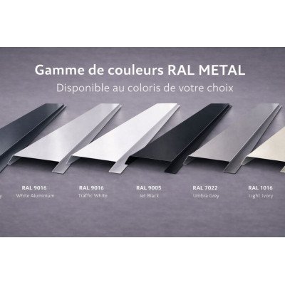 Bardage aluminium sur mesure fixation invisible | Façade verticale Premium Suisse  bardage aluminium sur mesure  bardage fixatio