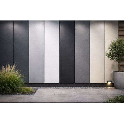 Bardage aluminium sur mesure fixation invisible | Façade verticale Premium Suisse  bardage aluminium sur mesure  bardage fixatio