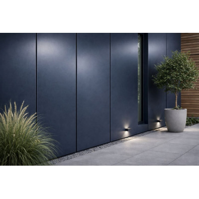 Custom aluminium cladding with hidden fixings | Vertical façade system