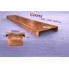 Aluminium coping 200 mm series | SuissePliage