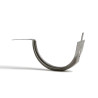 Support de gouttière demi-ronde inox