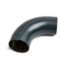 Rinnenbogen 72° Ø 33 mm RAL Aluminium – SuissePliage Schweiz
