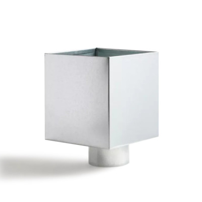 Rainwater head outlet Ø 33 mm 200x200 mm | SuissePliage