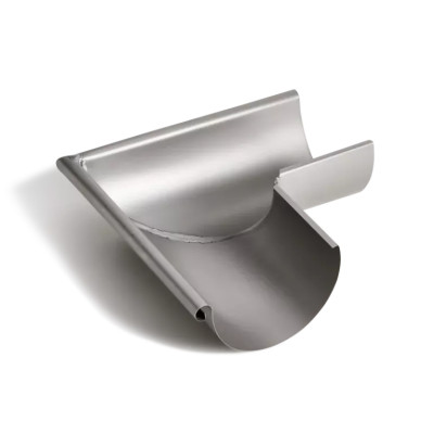 Gutter angle half-round gutter dev. 33 | SuissePliage