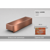 Abschlusskappe Abdeckprofil 350 mm – Alu & Stahl | SuissePliage