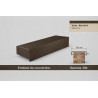 Coping End Cap 350 mm – Aluminium & Steel | SuissePliage