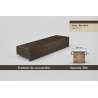 Embout de couvertine 300 mm – Aluminium & Acier | SuissePliage