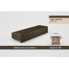 Embout de couvertine 150 mm – Aluminium & Acier | SuissePliage