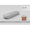 Coping End Cap 250 mm – Aluminium & Steel | SuissePliage