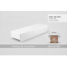 Abschlusskappe Abdeckprofil 250 mm – Alu & Stahl | SuissePliage