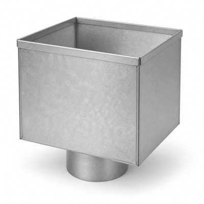 Boite a eau D100 aluminium RAL 9016 - SuissePliage
