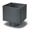 Boite a eau D100 aluminium RAL 7016 - SuissePliage