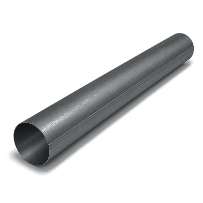 Tuyau de descente D100 zinc gris 2M - SuissePliage