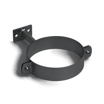 Collier de descente D100 zinc noir - SuissePliage