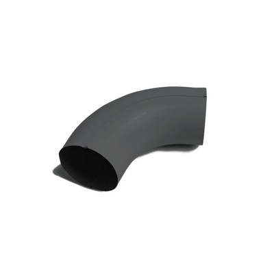 Coude de descente D100 zinc noir 85 - SuissePliage