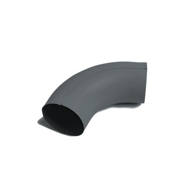 Coude de descente D100 aluminium RAL 7016 72 - SuissePliage