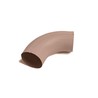 Coude de descente D100 aluminium RAL 8004 72 - SuissePliage