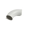 Coude de descente D100 aluminium RAL 9010 72 - SuissePliage