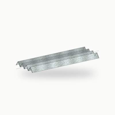Closoir crante metallique 2 m galva 2 m - SuissePliage