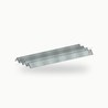Closoir crante metallique 2 m zinc naturel 2 m - SuissePliage