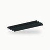 Closoir crante metallique 2 m zinc noir 2 m - SuissePliage