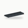 Closoir crante metallique 2 m alu RAL 7016 2 m - SuissePliage