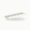 Closoir crante metallique 2 m alu RAL 9010 2 m - SuissePliage
