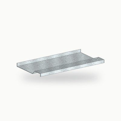 Appui de fenetre metallique standard acier 2 m - SuissePliage