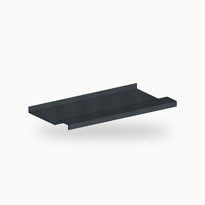Appui de fenetre metallique standard alu RAL 7016 2 m - SuissePliage