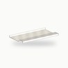 Appui de fenetre metallique standard alu RAL 9010 2 m - SuissePliage