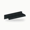 Rive pignon metallique standard zinc noir 2 m - SuissePliage