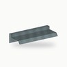 Rive pignon metallique standard zinc gris 2 m - SuissePliage