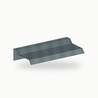 Rive en solin metallique standard zinc gris 2 m - SuissePliage