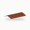 Faitiere monopente metallique standard alu RAL 8004 2 m - SuissePliage