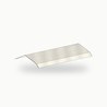 Faitiere monopente metallique standard alu RAL 9010 2 m - SuissePliage