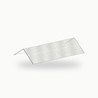 Faitiere double metallique standard alu RAL 9016 2 m - SuissePliage