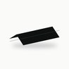 Faitiere double metallique standard alu RAL 9005 2 m - SuissePliage