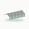 Faitiere en solin metallique standard zinc naturel 2 m - SuissePliage