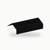 Faitiere en solin metallique standard alu RAL 9005 2 m - SuissePliage