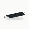Demi faitiere a boudin crantee zinc noir 2 m - SuissePliage