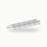 Demi faitiere a boudin crantee inox 2 m - SuissePliage