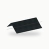 Double aretier metallique standard zinc noir 2 m - SuissePliage