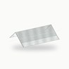 Double aretier metallique standard inox 2 m - SuissePliage