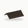 Double aretier metallique standard alu RAL 8019 2 m - SuissePliage