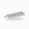 Demi aretier metallique standard alu RAL 7035 2 m - SuissePliage