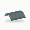 Oreille metallique de finition zinc gris 2 m - SuissePliage