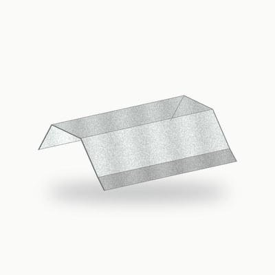 Oreille metallique de finition inox 2 m - SuissePliage