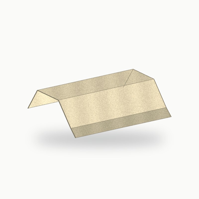 Oreille metallique de finition alu RAL 1015 2 m - SuissePliage