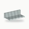 Bandeau metallique de finition zinc naturel 2 m - SuissePliage