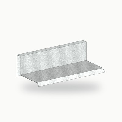 Bandeau metallique de finition inox 2 m - SuissePliage